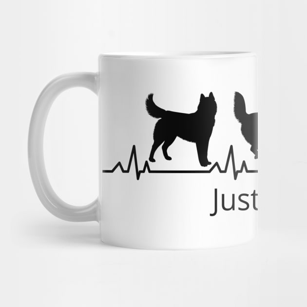 Jusk Huskey Heart rate Pet Lover by Pastel Potato Shop